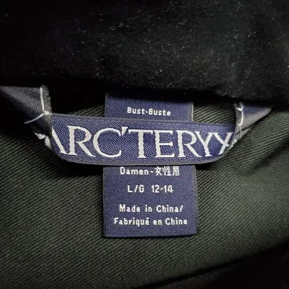 Arc'teryx Women’s Gamma LT Jacket – Black (Style #10295-61628-11/12) Sz Large - Picture 4 of 5